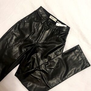 Abercrombie Vegan Leather Pants